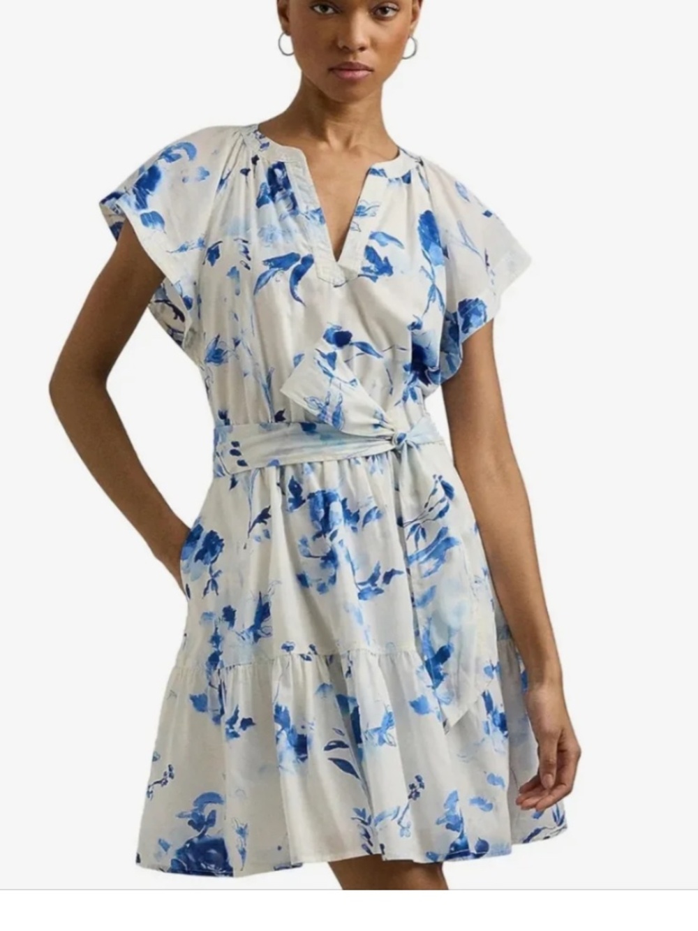 Ralph Lauren Floral Voile Dress